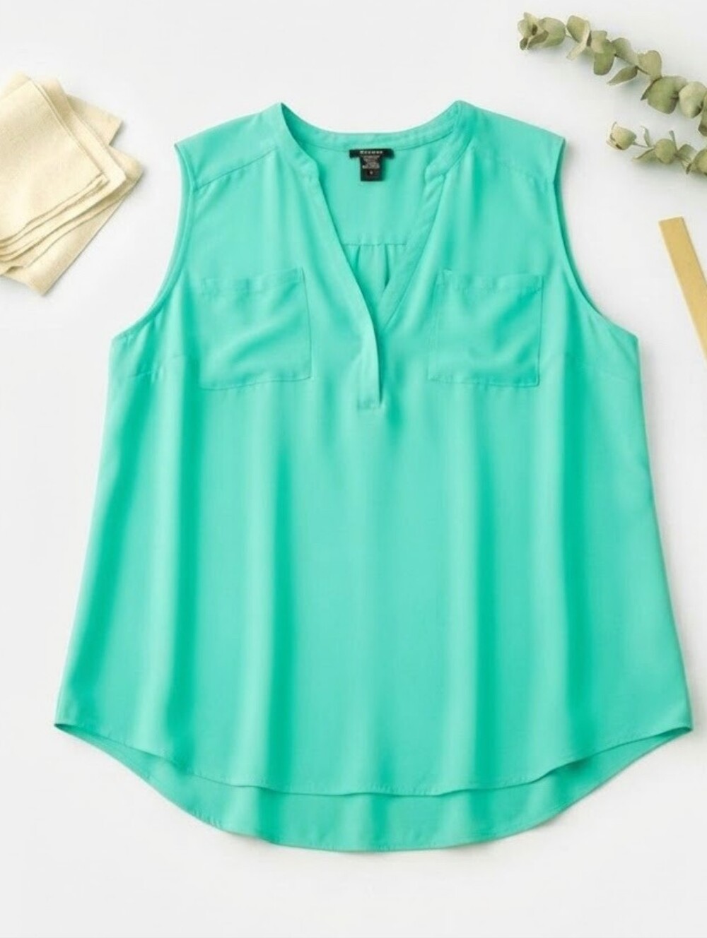 Torrid Harper Georgette Pullover Sleeveless Blouse